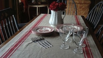 french table linen