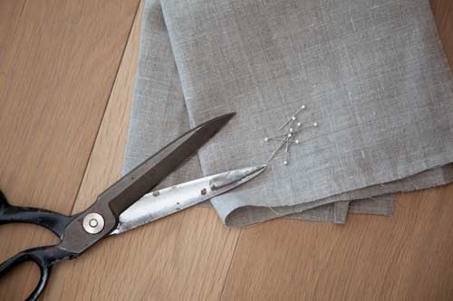 how to make your own linen napkin