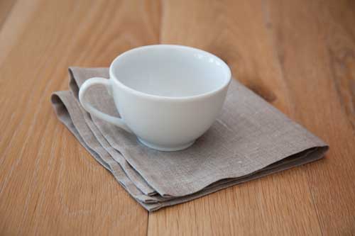 Bolt Grey Linen Napkin + Reviews