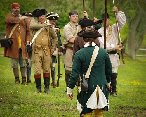 Colonial 1700's Early American Gown