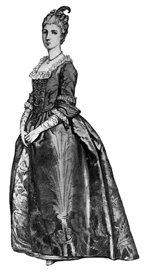 Women's Colonial Era Dress