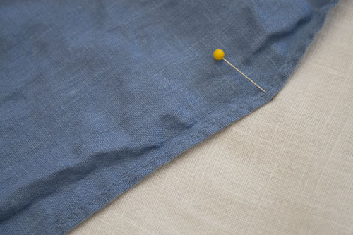 how to make a linen scarf