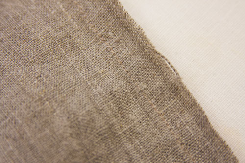 DIY : Linen Laundry Bag – the thread
