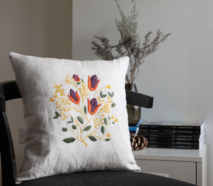 Embroidery and Textile Paint DIY Tutorial – the thread