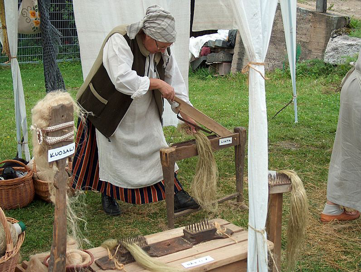 How Flax is made into Linen