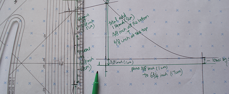  how to grade a pattern tutorial the thread