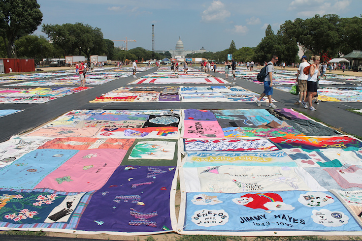 perspective AIDS quilt