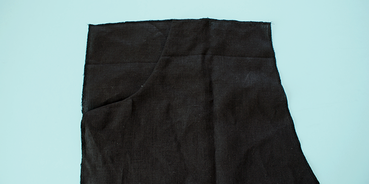 Black Linen Culottes Tutorial