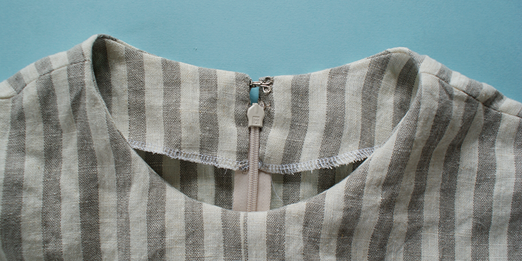 Striped Linen 60s Inspired Dress Tutorial – the thread