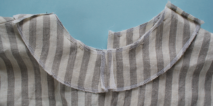 Striped Linen 60s Inspired Dress Tutorial – the thread