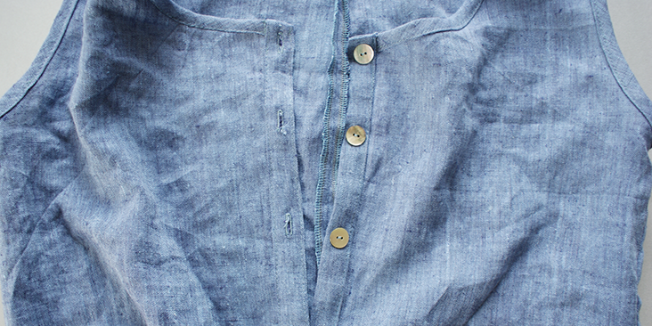 sewn buttons