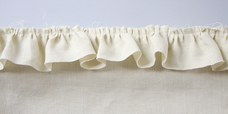 How to attach a Ruffle Trim 