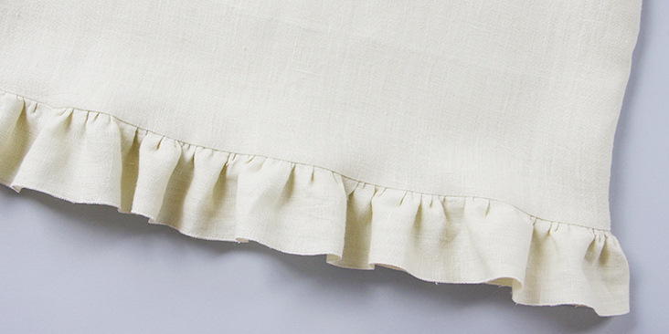 How to attach a Ruffle Trim 