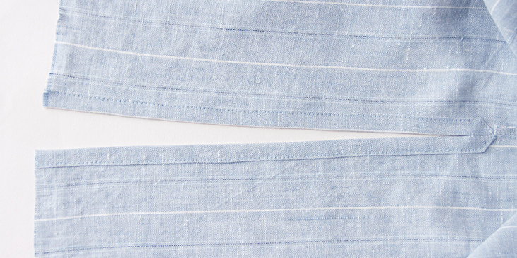 How to Sew a Side Seam Slit Tutorial – the thread