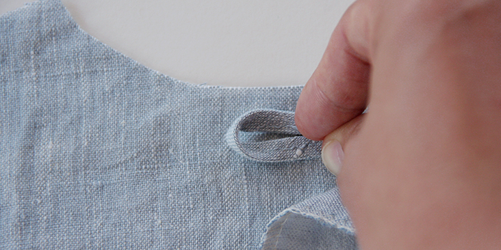 How to Sew a Button Closure 