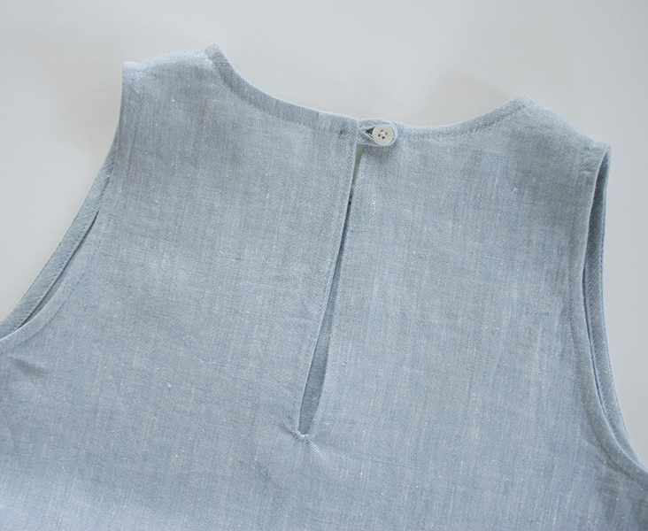 Tutorial: Back button closure for a dress or shirt – Sewing