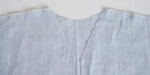 Diana Button-Down Pleated Linen Dress Tutorial - The Thread Blog