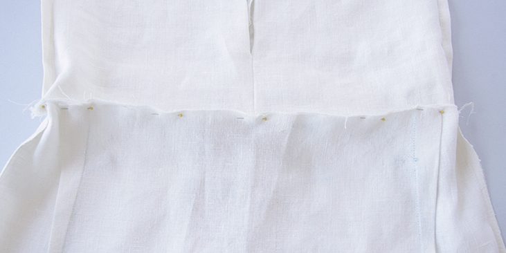 Embellished Linen Maxi Dress Tutorial - The Thread Blog