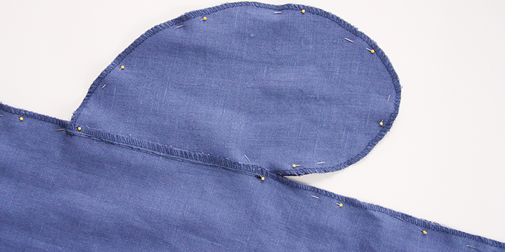 How to sew a side pocket 