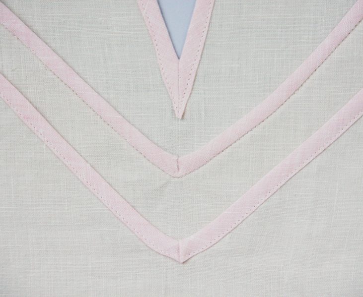 How To Bind Inverted Corners With Bias Tape Tutorial the thread