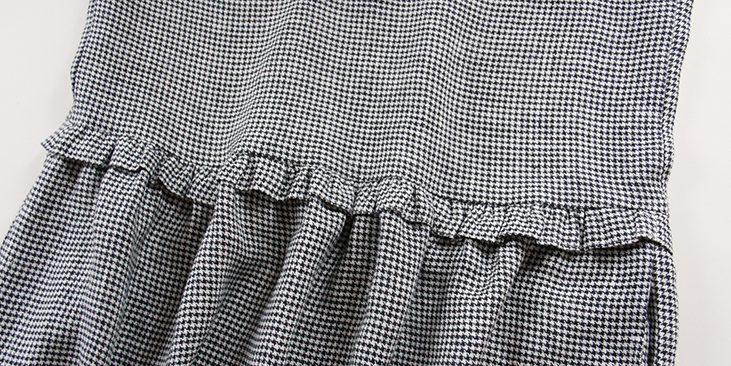 Drop Waist Ruffle Dress Tutorial - The Thread Blog