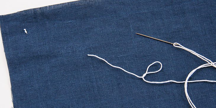 Sashiko Embroidery Technique Tutorial – the thread