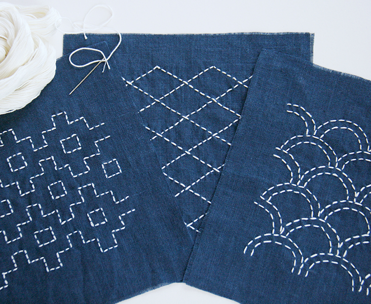 Sashiko Embroidery Technique Tutorial – the thread