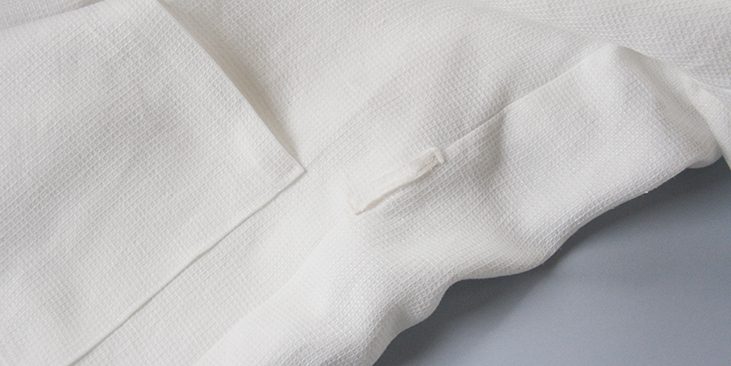 Relaxed Linen Bathrobe Tutorial - The Thread Blog