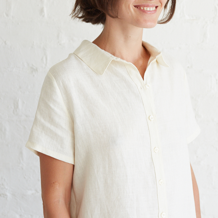 Sewing Glossary: How To Draft And Sew A Shirt Collar Tutorial – the thread