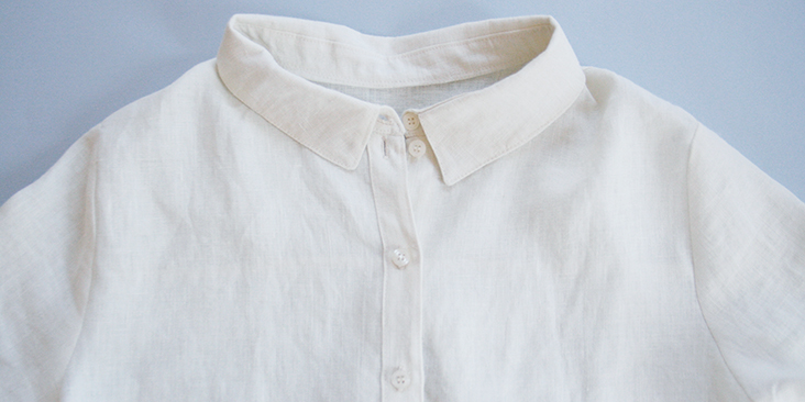 Linen Shirt Dress Tutorial