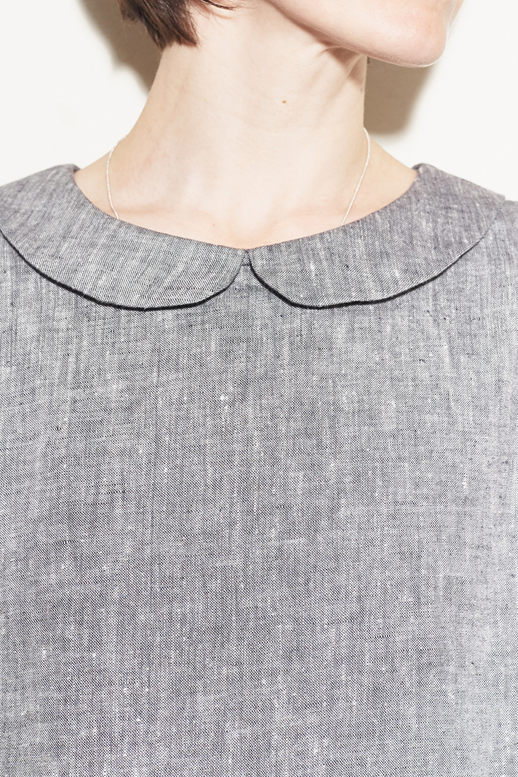 Sewing Glossary: How To Draft And Sew A Peter Pan Collar Tutorial - the  thread