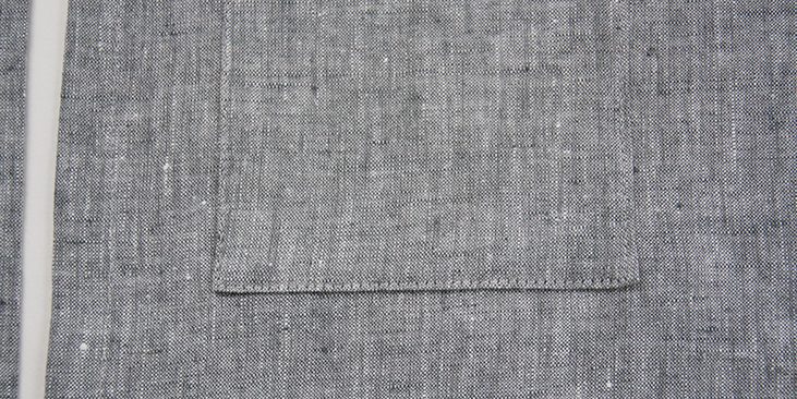 Anca High-Low Hem Collarless Shirt Tutorial and Free Pattern – the thread