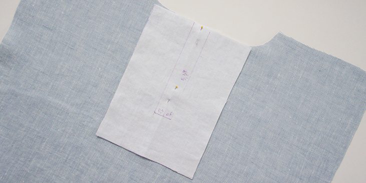 Sewing Glossary: How To Draft And Sew A Partial Button Placket The Easy ...