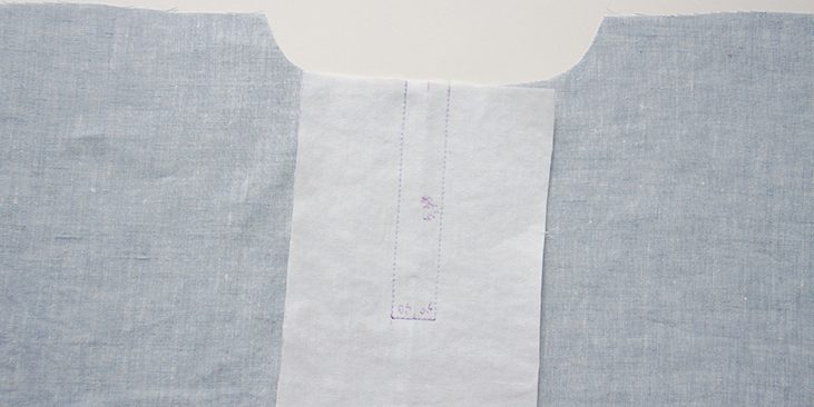 Sewing Glossary: How To Draft And Sew A Partial Button Placket The Easy ...