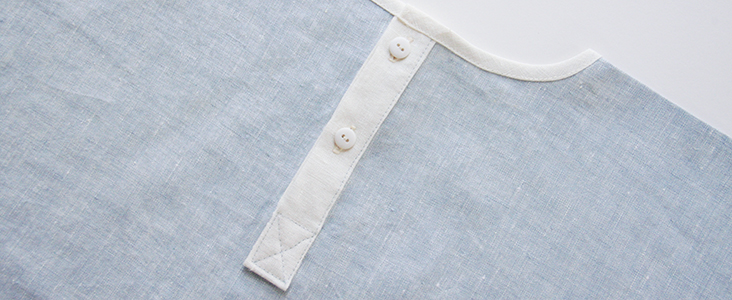 Sewing Glossary: How To Draft And Sew A Partial Button Placket The Easy Way  - the thread