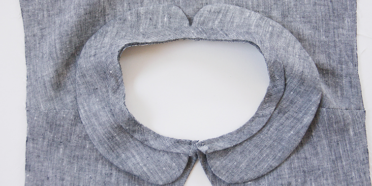 Sewing Glossary: How To Draft And Sew A Peter Pan Collar Tutorial - the  thread