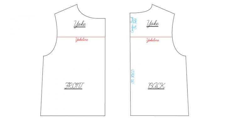 shirt yoke design