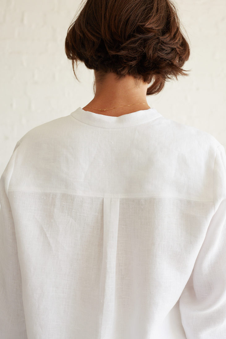 Sewing Glossary How to Draft and Sew a Shirt Yoke Tutorial the thread