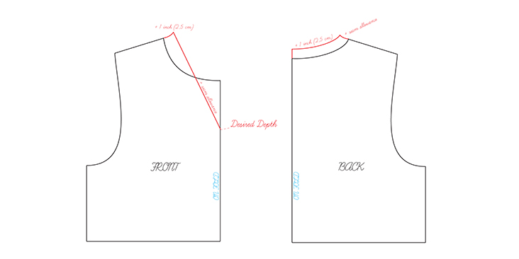 Patternmaking: Easy Neckline Alterations – the thread