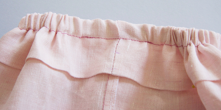 Sewing Glossary: Three Ways To Sew Elastic Waistband Tutorial – the thread