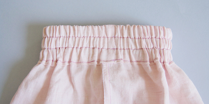 Sew Inspired: Attached Elastic Waistband Tutorial