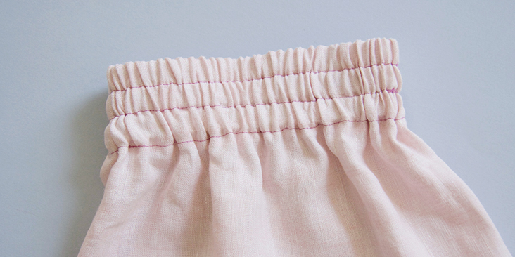 Sewing Glossary: Three Ways To Sew Elastic Waistband Tutorial – the thread