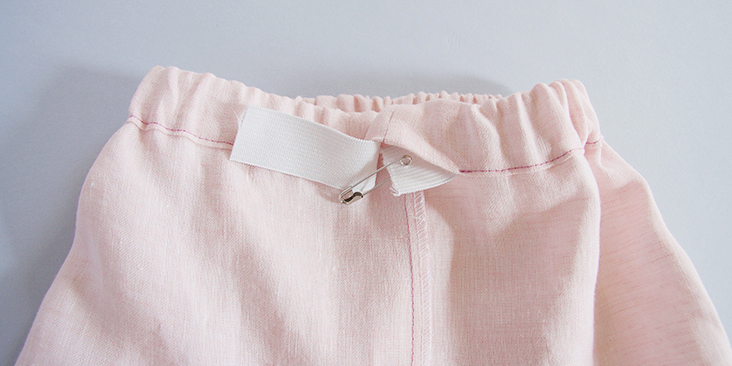 Sew Inspired: Attached Elastic Waistband Tutorial