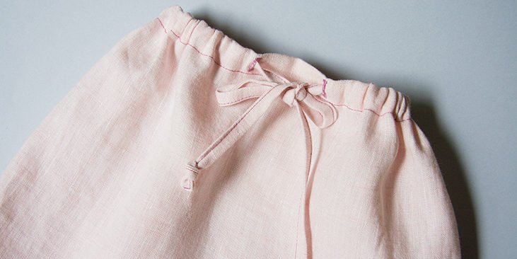 Sewing Glossary: How To Add A Drawstring To A Waistband Tutorial – the ...