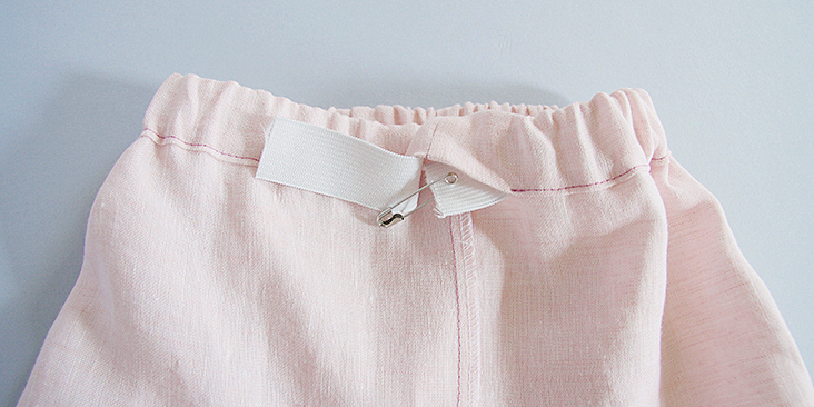 Sewing Glossary: How To Add A Drawstring To A Waistband Tutorial - The ...