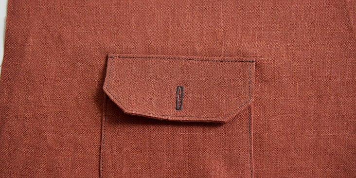 Beginner Friendly: Sew a Patch Pocket with Flap 