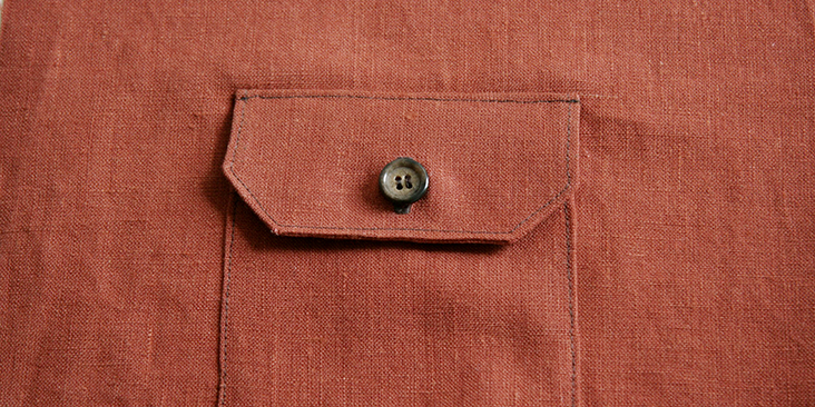 Beginner Friendly: Sew a Patch Pocket with Flap 