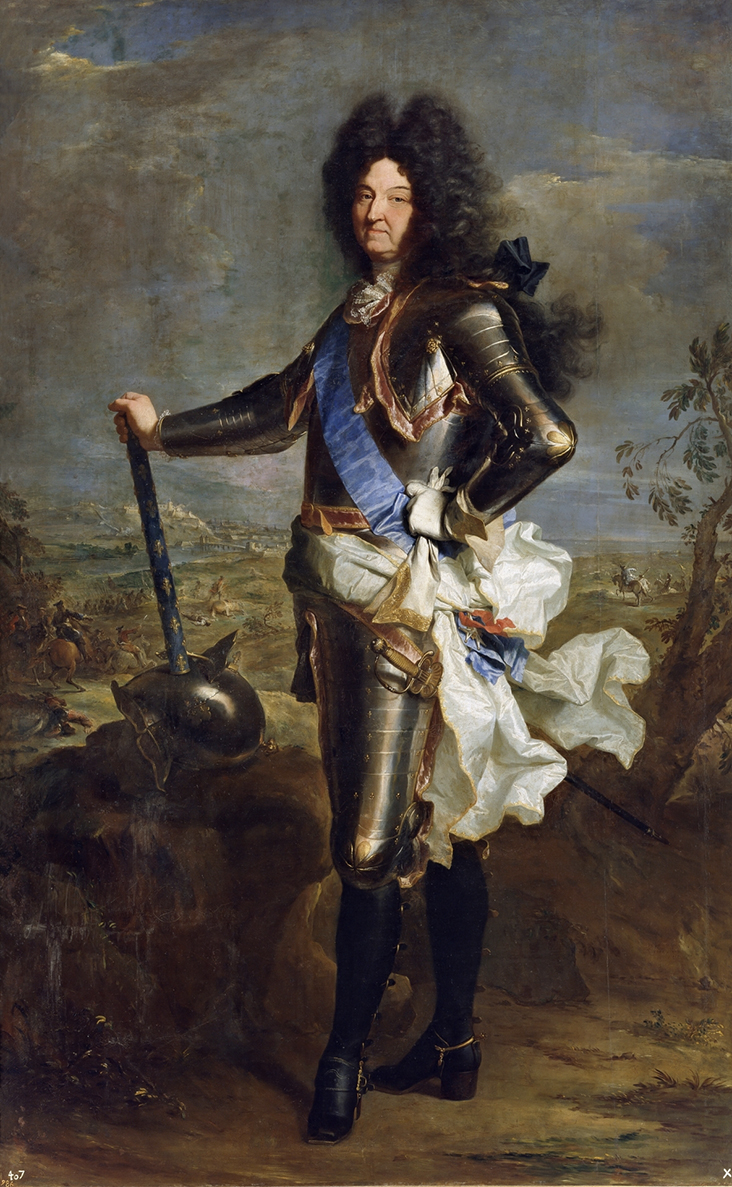 The characteristic features of the costume during the reign of Louis XIV.