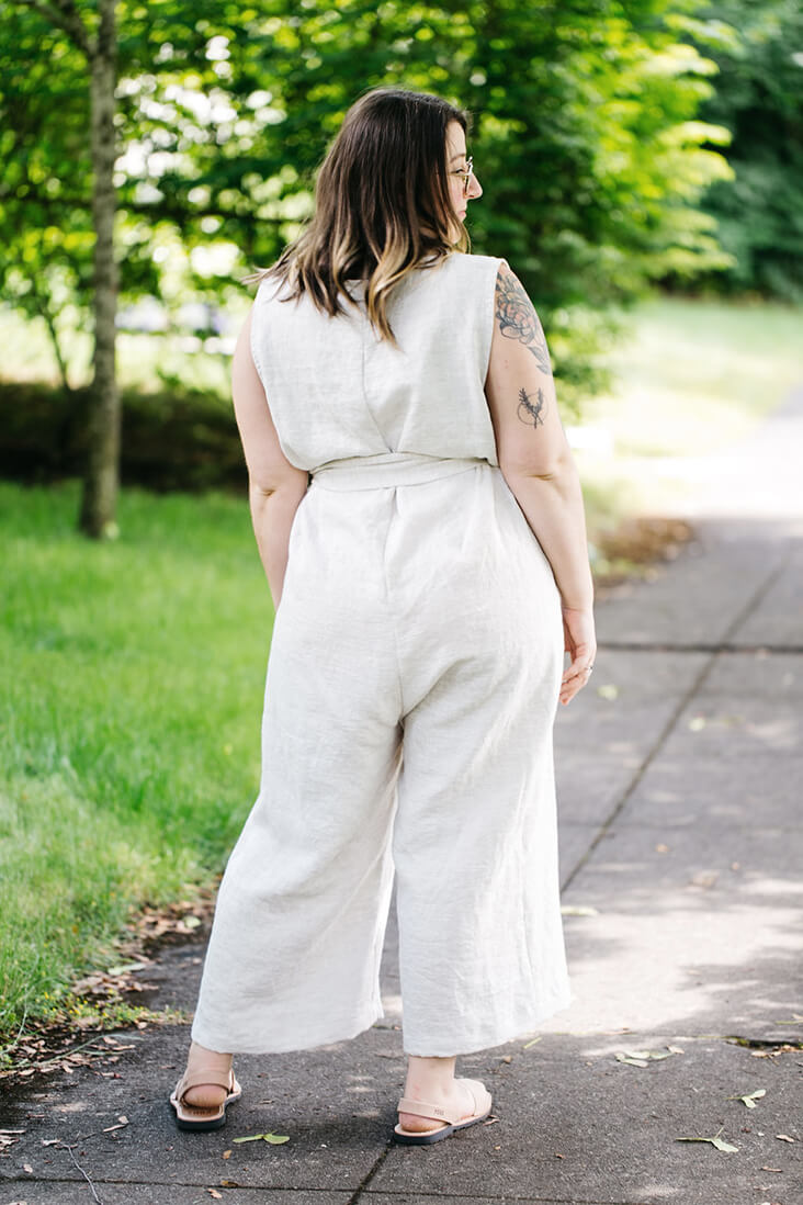 PATTERN REVIEW: Gia Jumpsuit In Linen – the thread