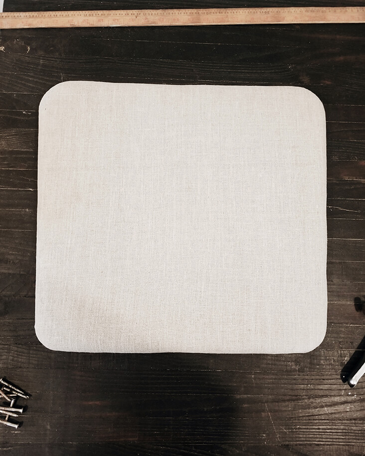 DIY Linen Seat Cushion – the thread
